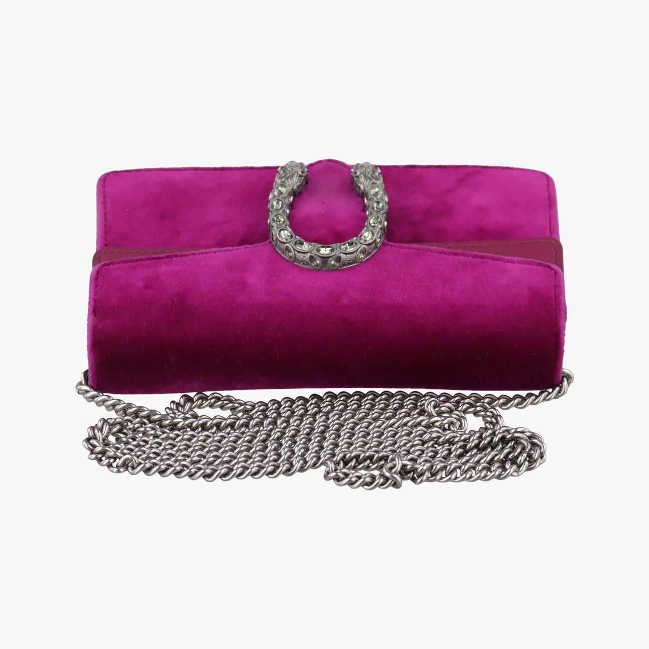 Gucci Dionysus Purple Velour Leather Shoulder — view 8