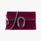 Gucci Dionysus Purple Velour Leather Shoulder