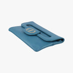 Dior Double Blue Leather Shoulder — view 4