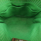 Louis Vuitton Musette Monogram Brown Green Perfo Shoulder — view 9