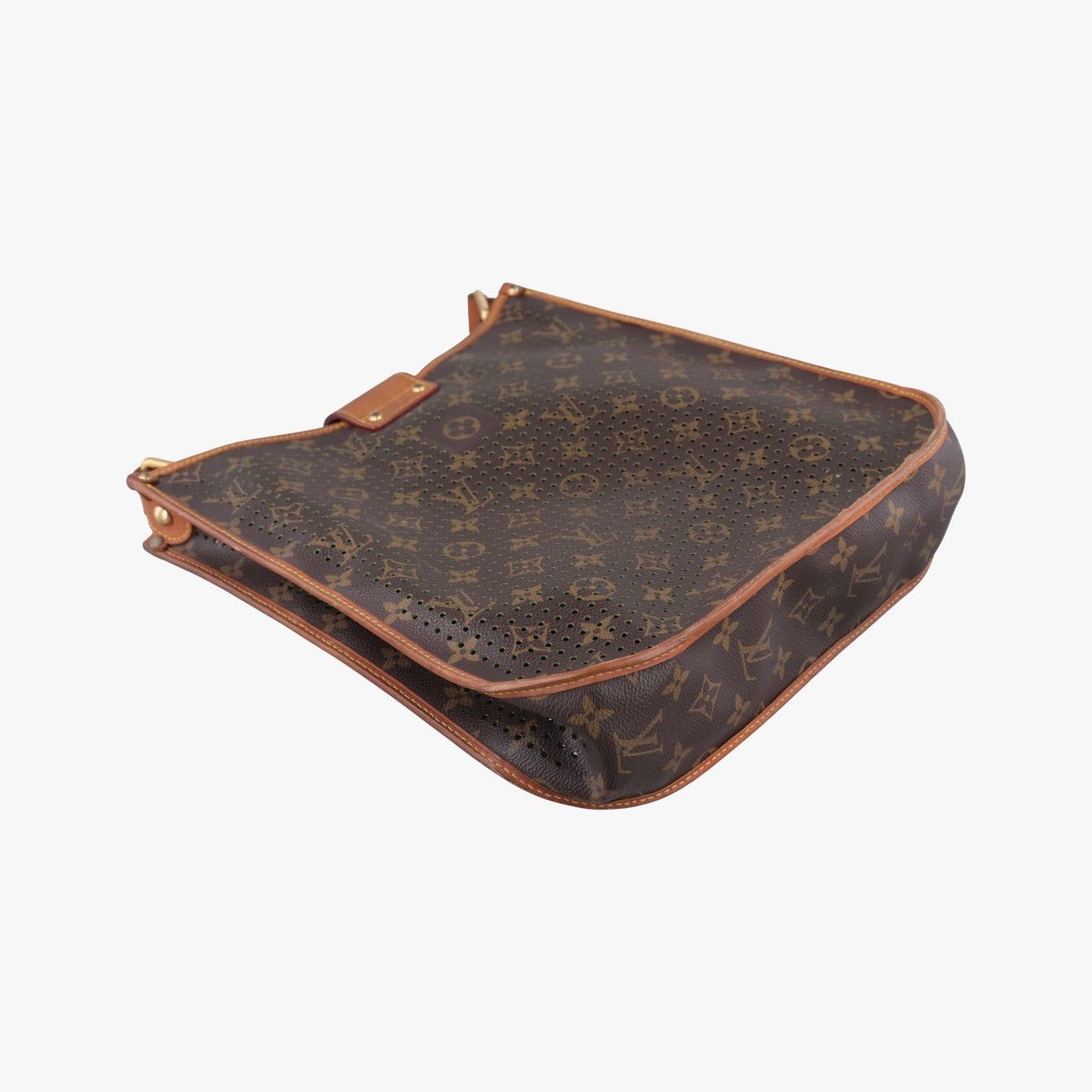 Louis Vuitton Musette Monogram Brown Green Perfo Shoulder — view 7