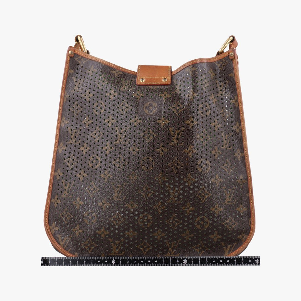 Louis Vuitton Musette Monogram Brown Green Perfo Shoulder — view 2