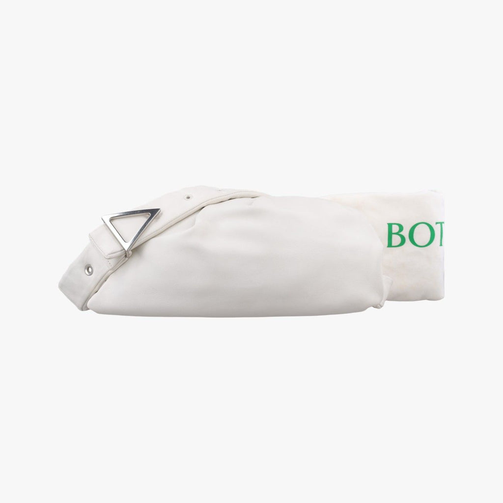 Bottega Veneta the Pouch White Lambskin