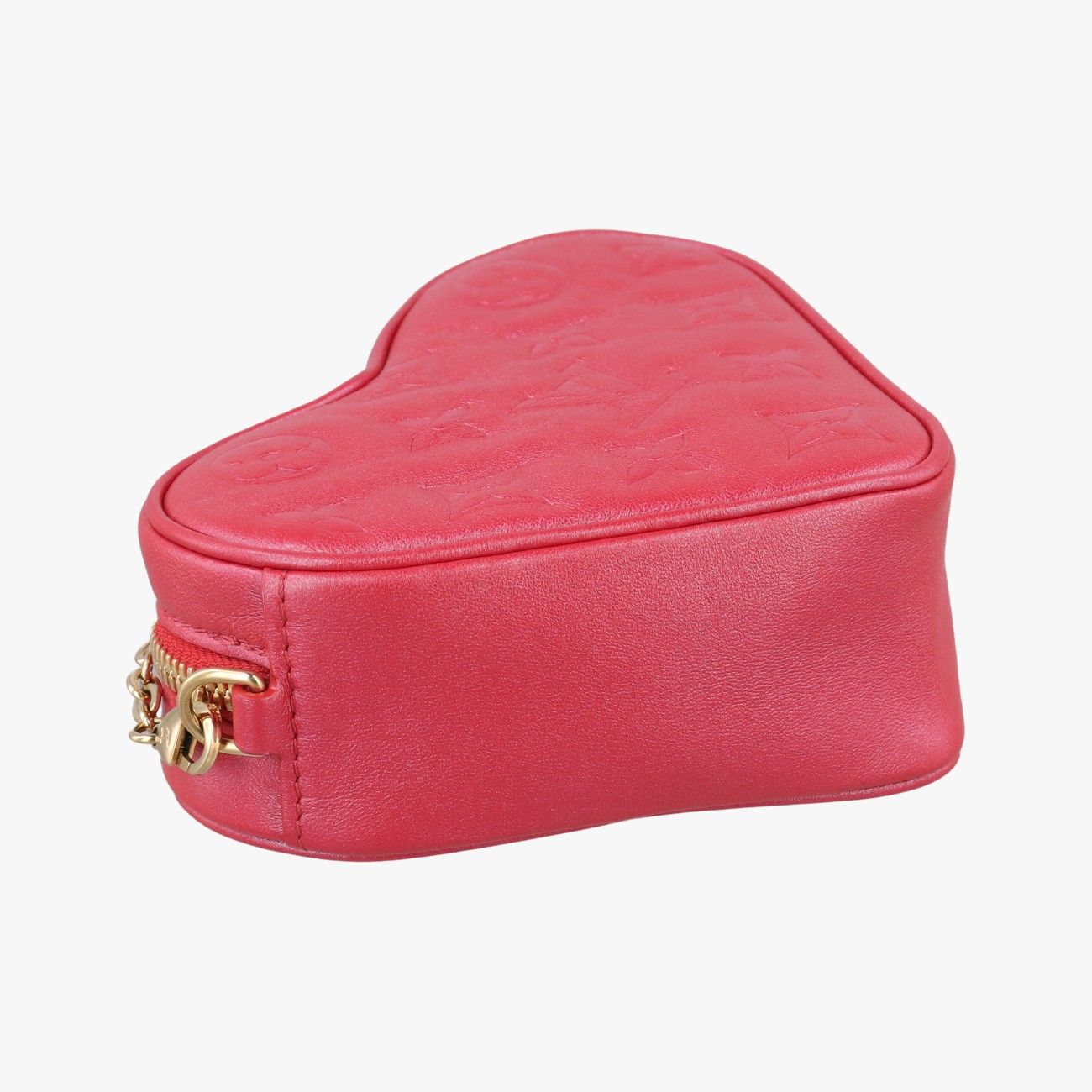 Louis Vuitton Heart on Chain Red Lambskin Shoulder — view 7