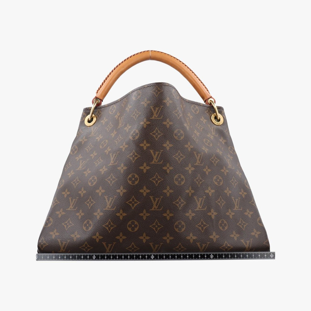 Louis Vuitton Artsy MM Monogram Brown Canvas Handbag — view 2