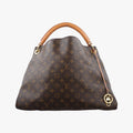 Louis Vuitton Artsy MM Monogram Brown Canvas Handbag