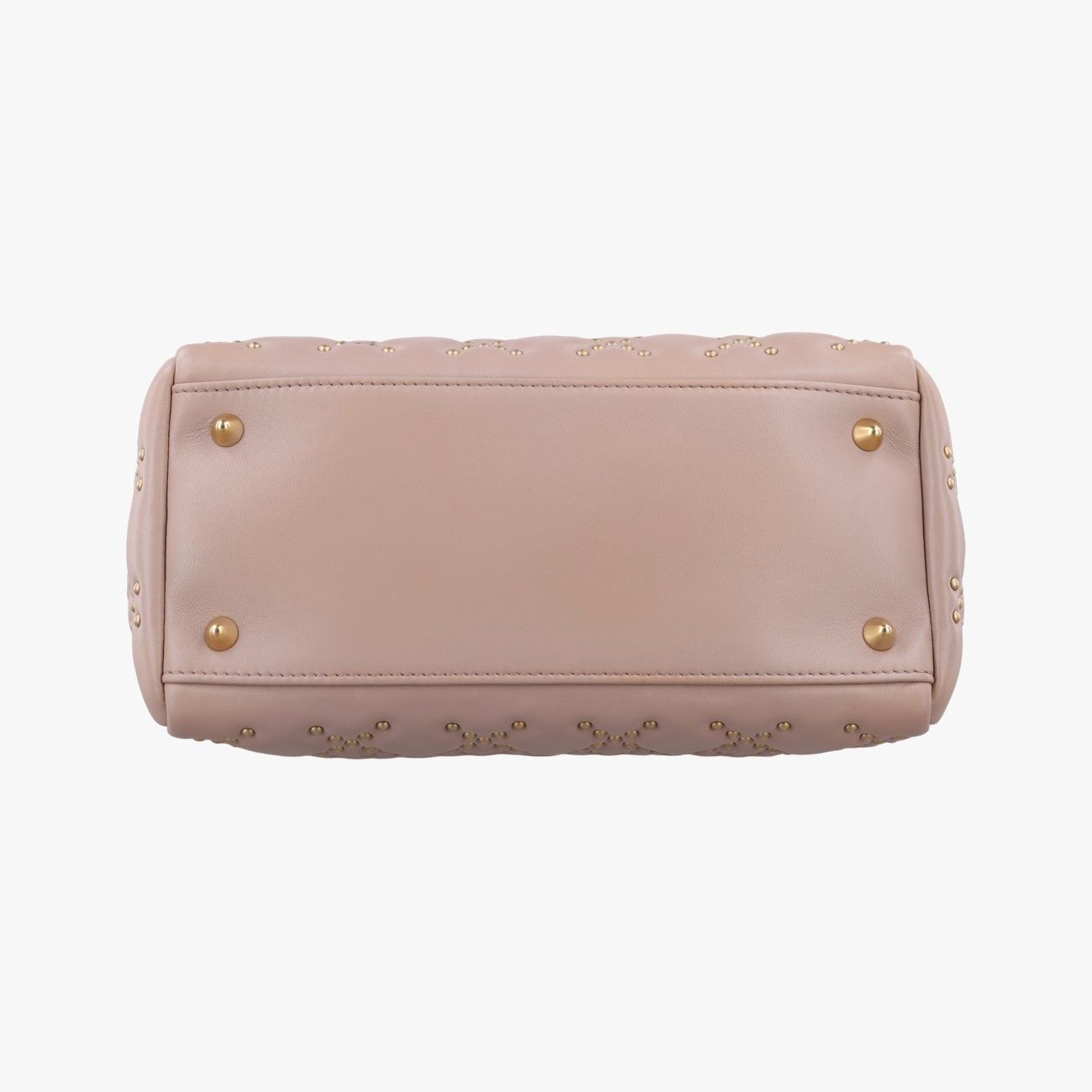 Dior Lady Pink Lambskin Handbag — view 3