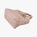 Dior Lady Pink Lambskin Handbag — view 4