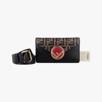Fendi Brown Leather Handbag