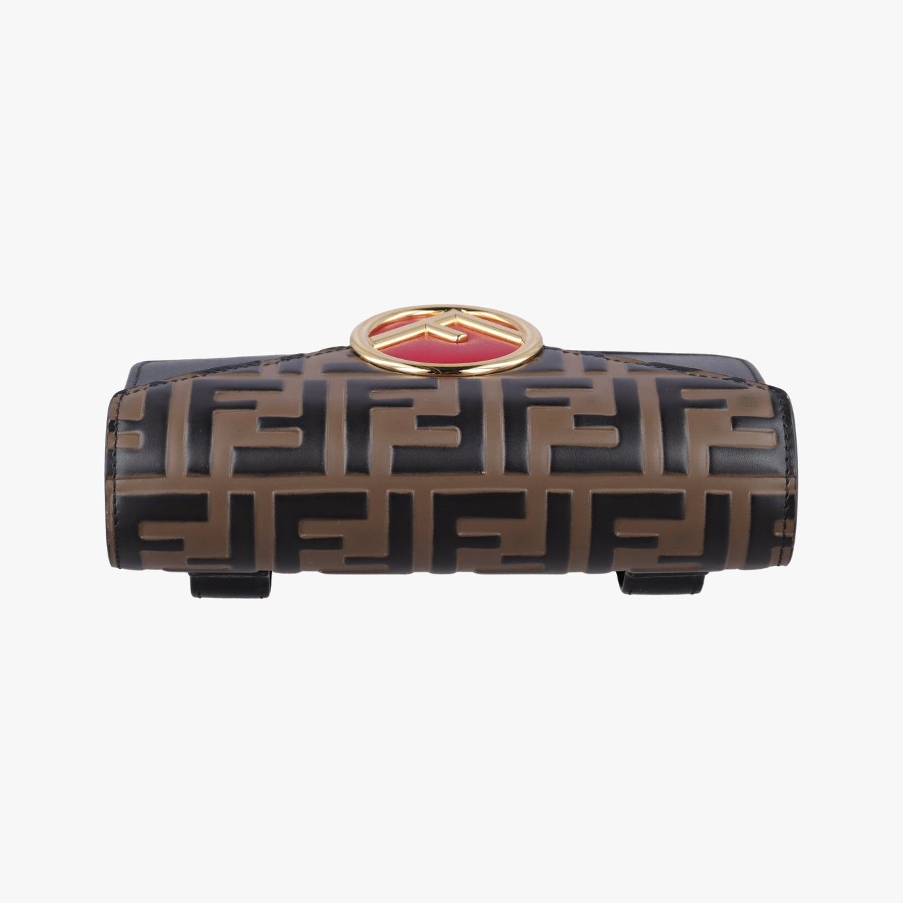 Fendi Brown Leather Handbag — view 8