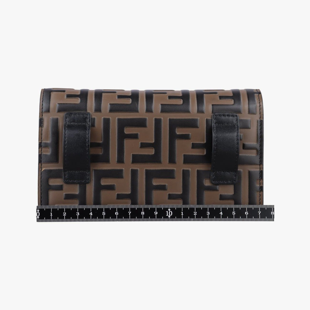 Fendi Brown Leather Handbag — view 2