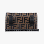 Fendi Brown Leather Handbag — view 2