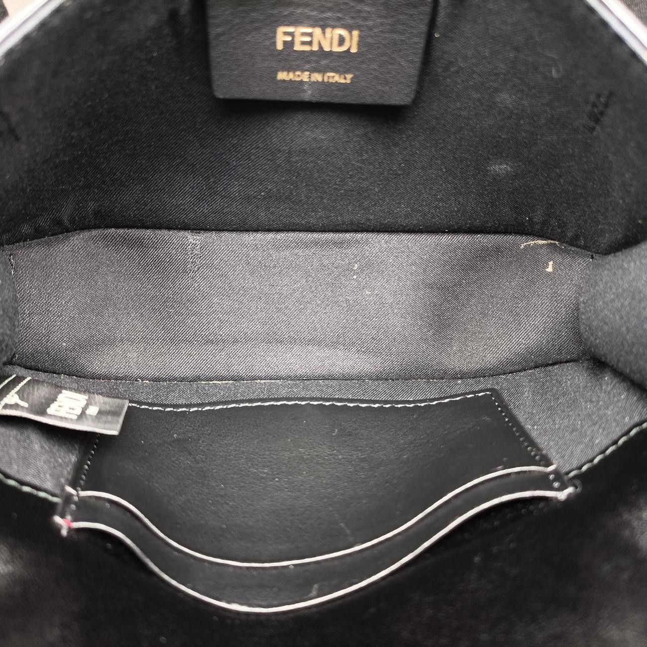 Fendi Brown Leather Handbag — view 9