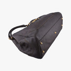 Gucci Guccissima New Perum Horsebit Brown Leather Handbag — view 5