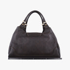 Gucci Guccissima New Perum Horsebit Brown Leather Handbag — view 2