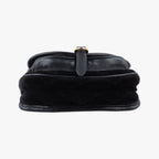 Prada Velvet Belt Bum Black Velour — view 3