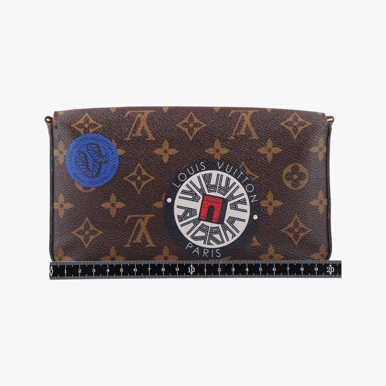 Louis Vuitton Felicity Pochette Monogram Brown Multicolor Canvas Shoulder — view 2