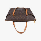 Louis Vuitton Totally MM Monogram Brown Canvas Shoulder — view 8