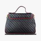 Gucci GG Marmont Black Red Leather Shoulder — view 2
