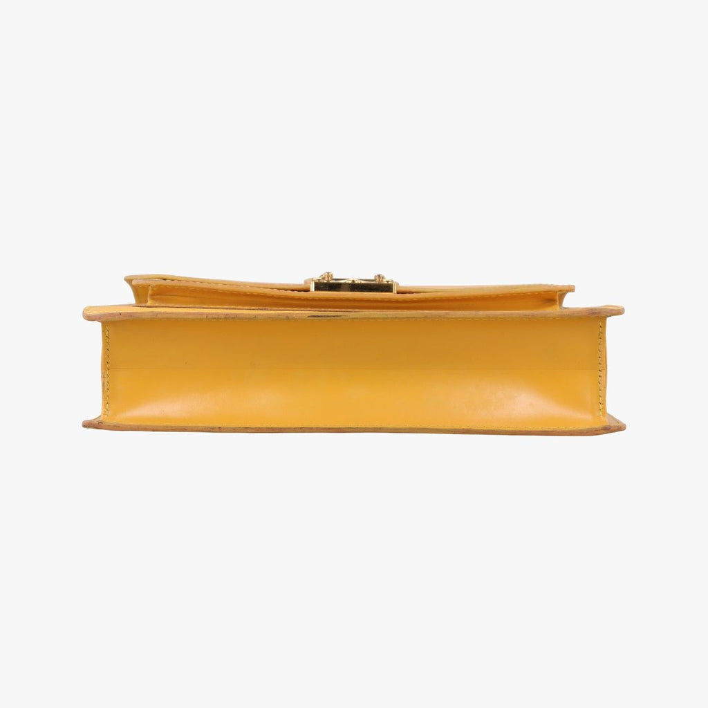 Louis Vuitton Monceau 28 Tassili Yellow Epi Handbag — view 3