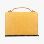 Louis Vuitton Monceau 28 Tassili Yellow Epi Handbag — view 2