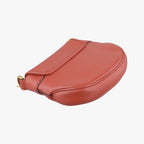 Gucci Nubuck Tigret Chain Brown Leather Shoulder — view 7