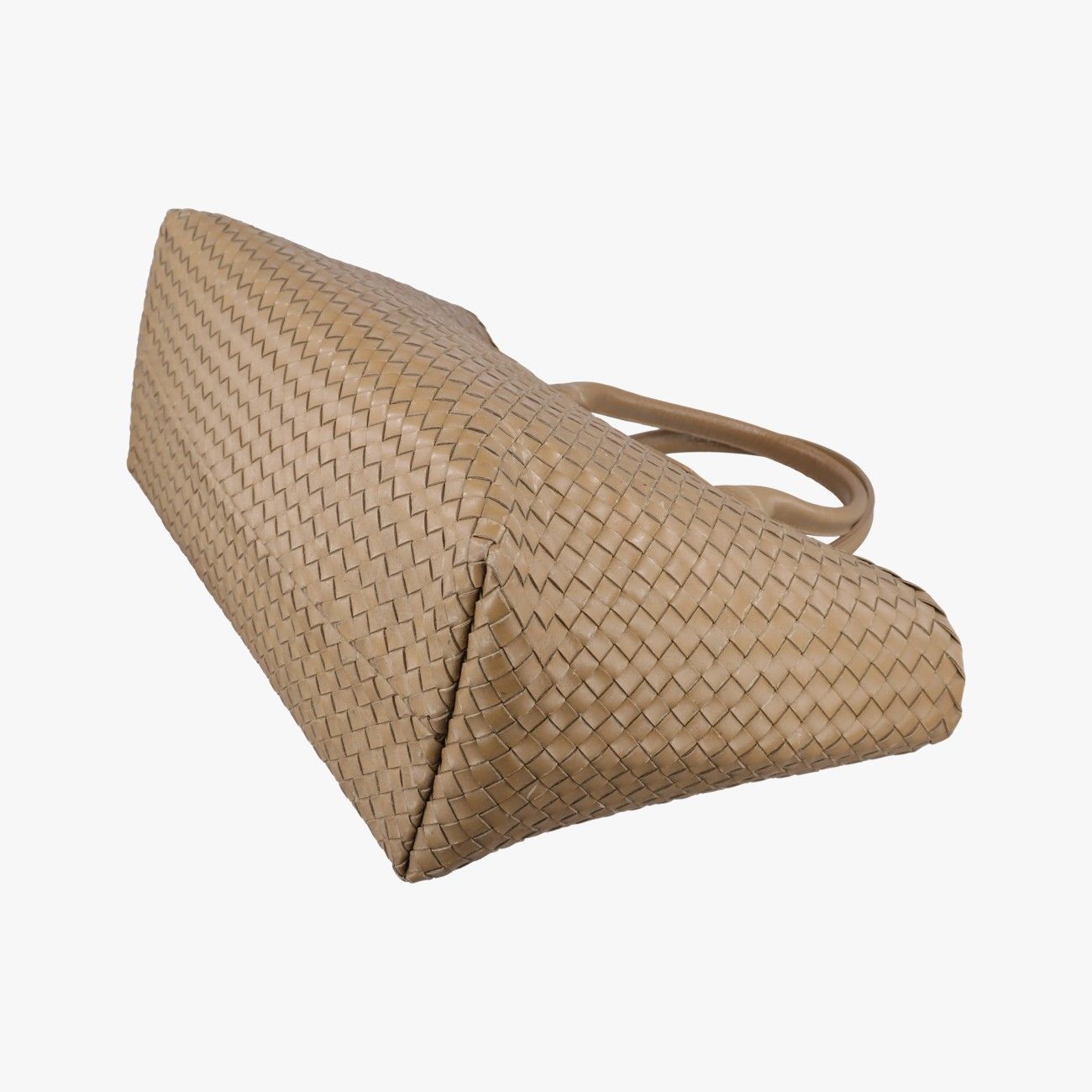 Bottega Veneta Cabas MM Brown Leather Is Listed Handbag — view 6