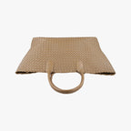 Bottega Veneta Cabas MM Brown Leather Is Listed Handbag — view 8