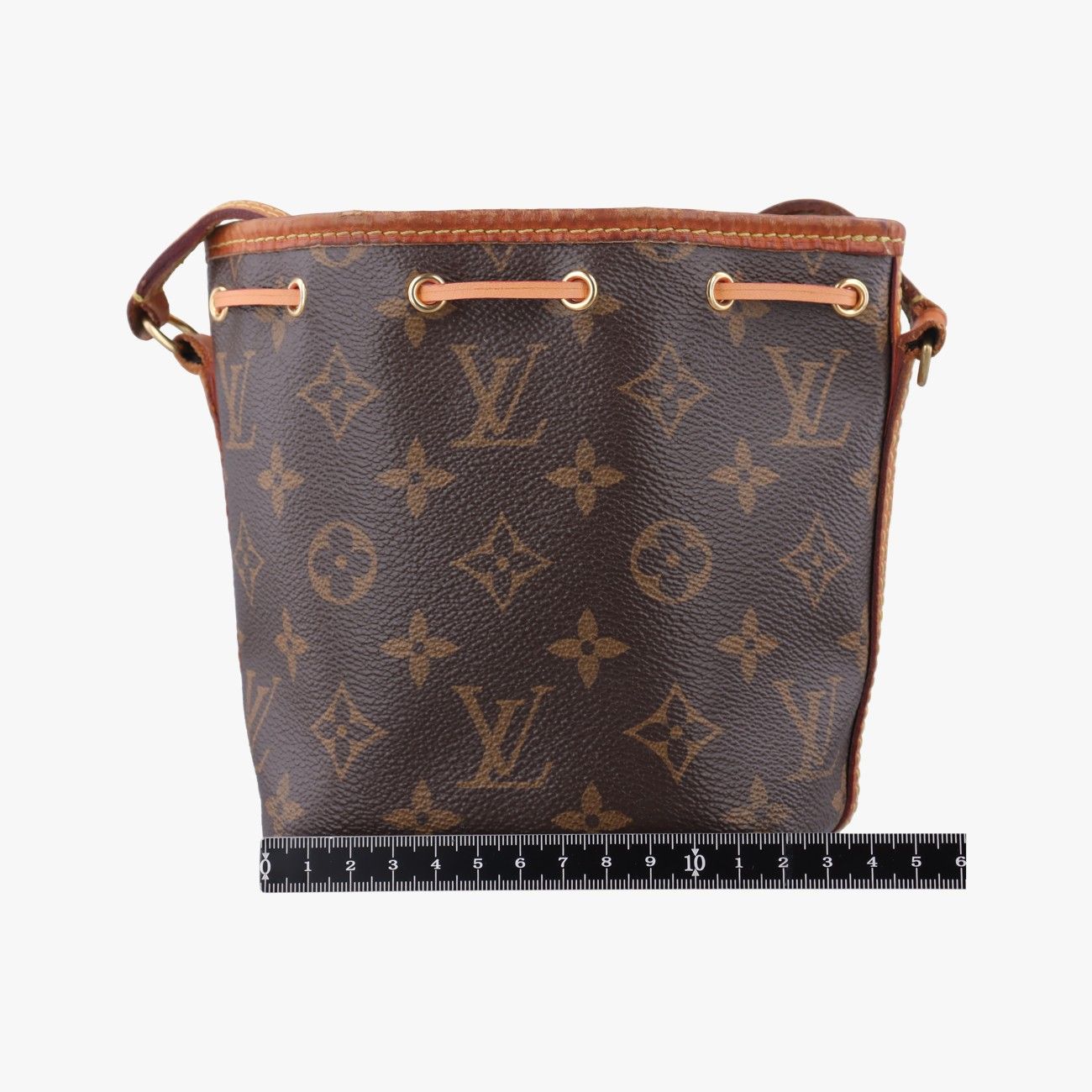 Louis Vuitton Nano Noe Monogram Brown Canvas — view 2