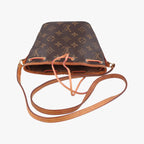 Louis Vuitton Nano Noe Monogram Brown Canvas — view 8