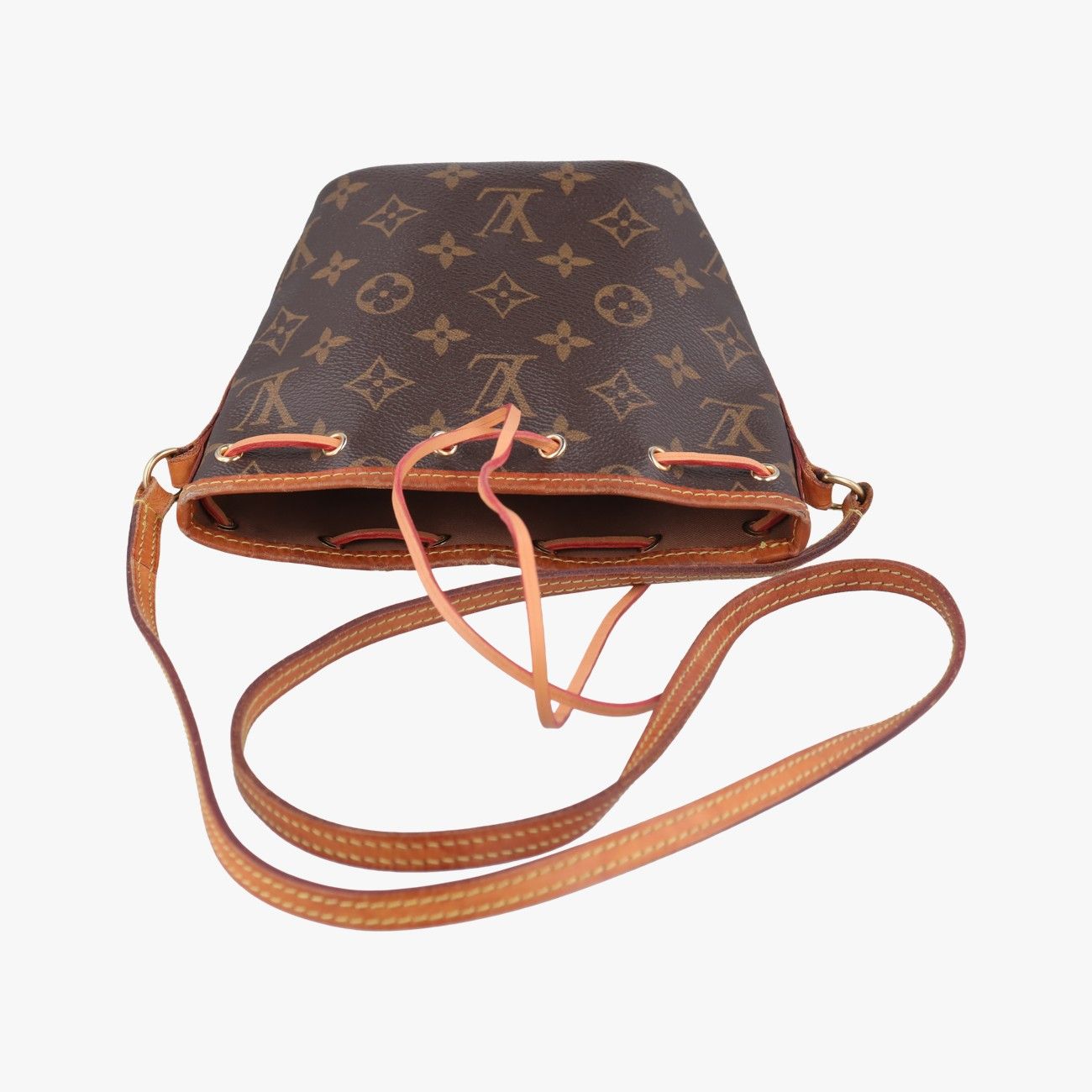 Louis Vuitton Nano Noe Monogram Brown Canvas — view 8