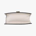 Gucci Sylvie Ivory Navy Red Leather Shoulder — view 3