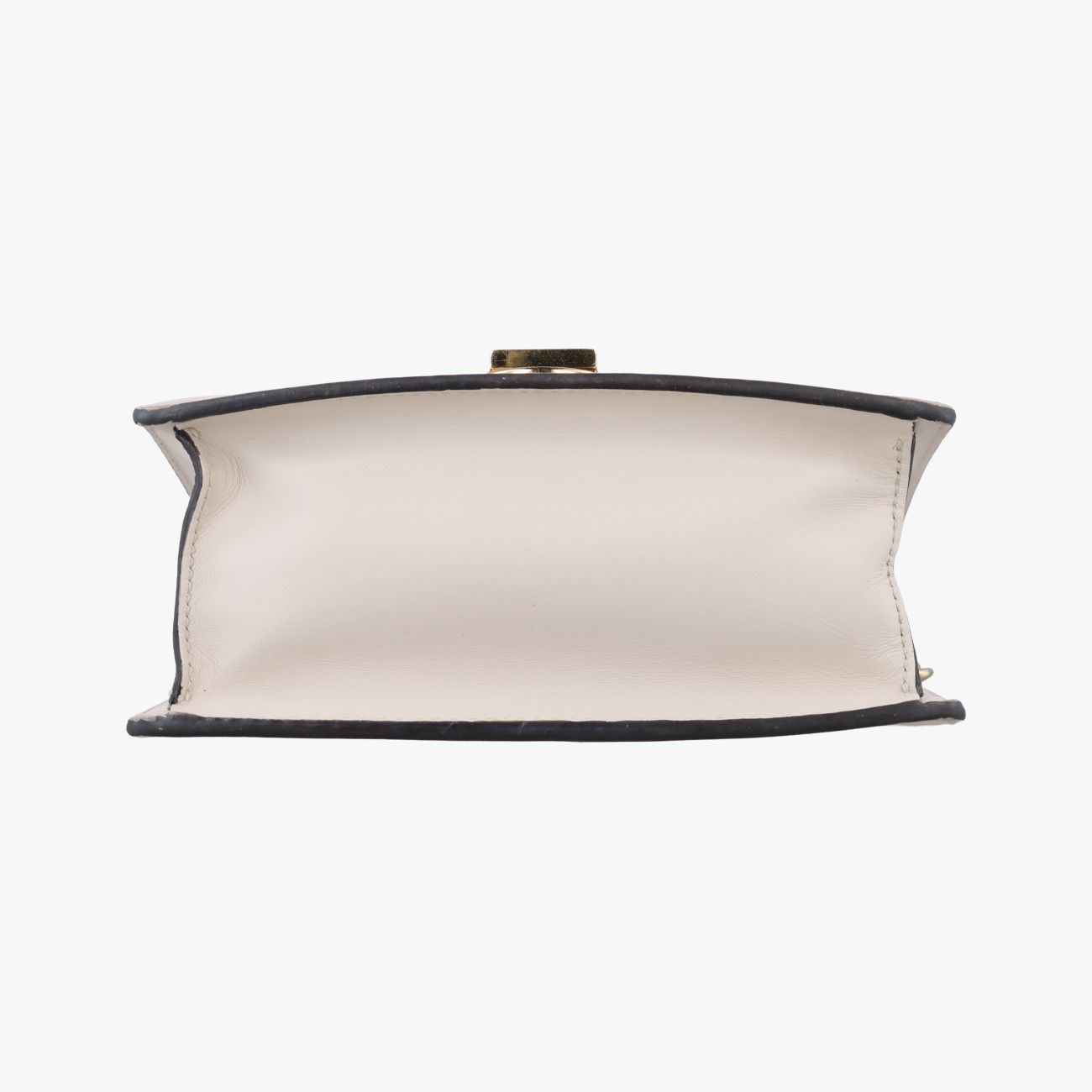 Gucci Sylvie Ivory Navy Red Leather Shoulder — view 3