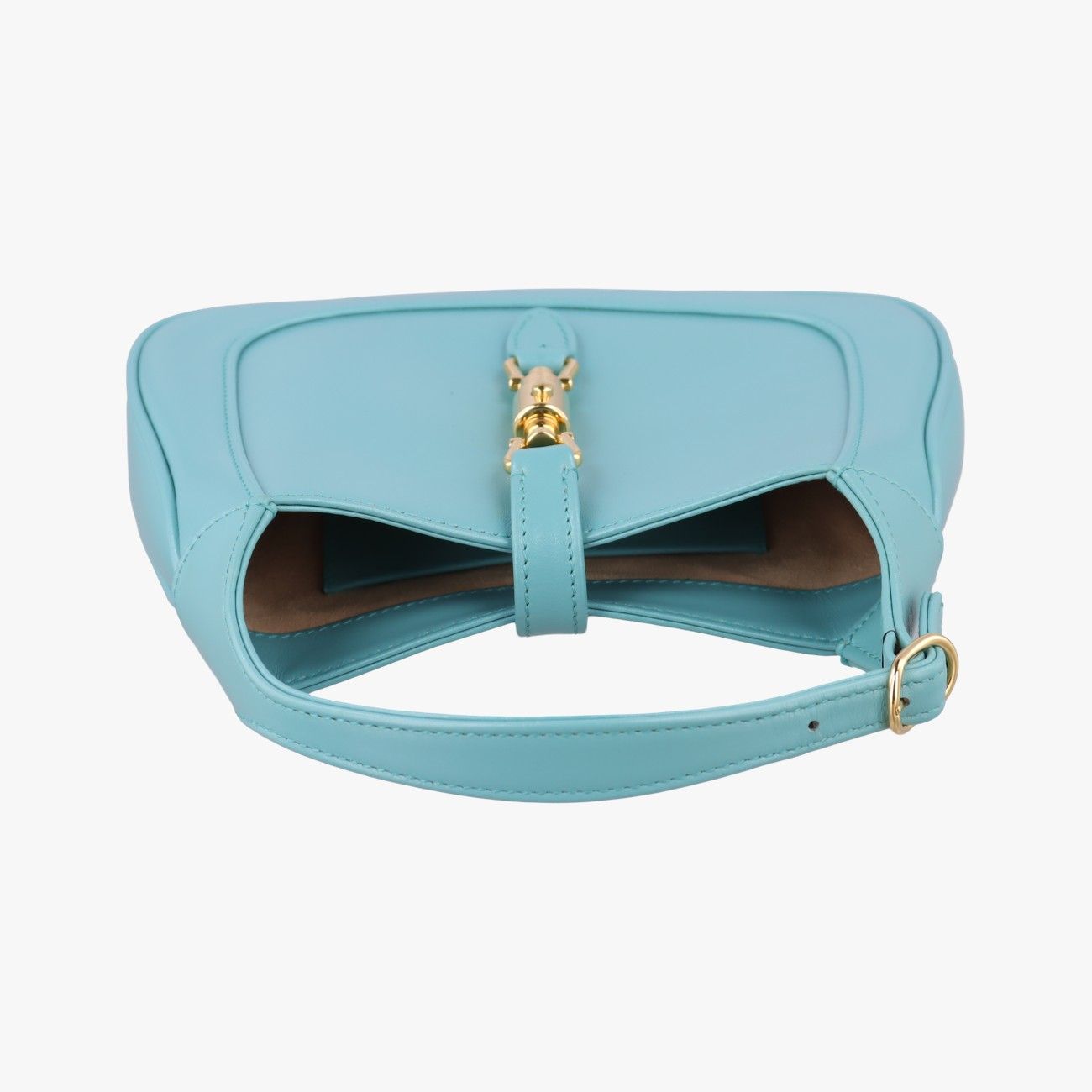 Gucci Jackie Blue Leather Shoulder — view 8