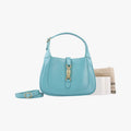 Gucci Jackie Blue Leather Shoulder