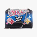 Louis Vuitton Twist MM Multicolor Black Epi Shoulder