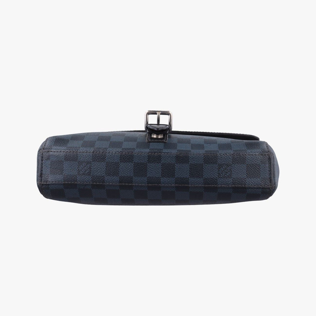 Louis Vuitton Newport Messenger PM Black Navy Damier Cobalt — view 3
