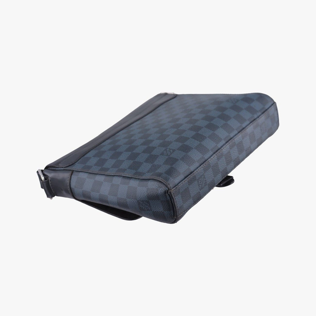 Louis Vuitton Newport Messenger PM Black Navy Damier Cobalt — view 7