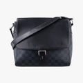 Louis Vuitton Newport Messenger PM Black Navy Damier Cobalt