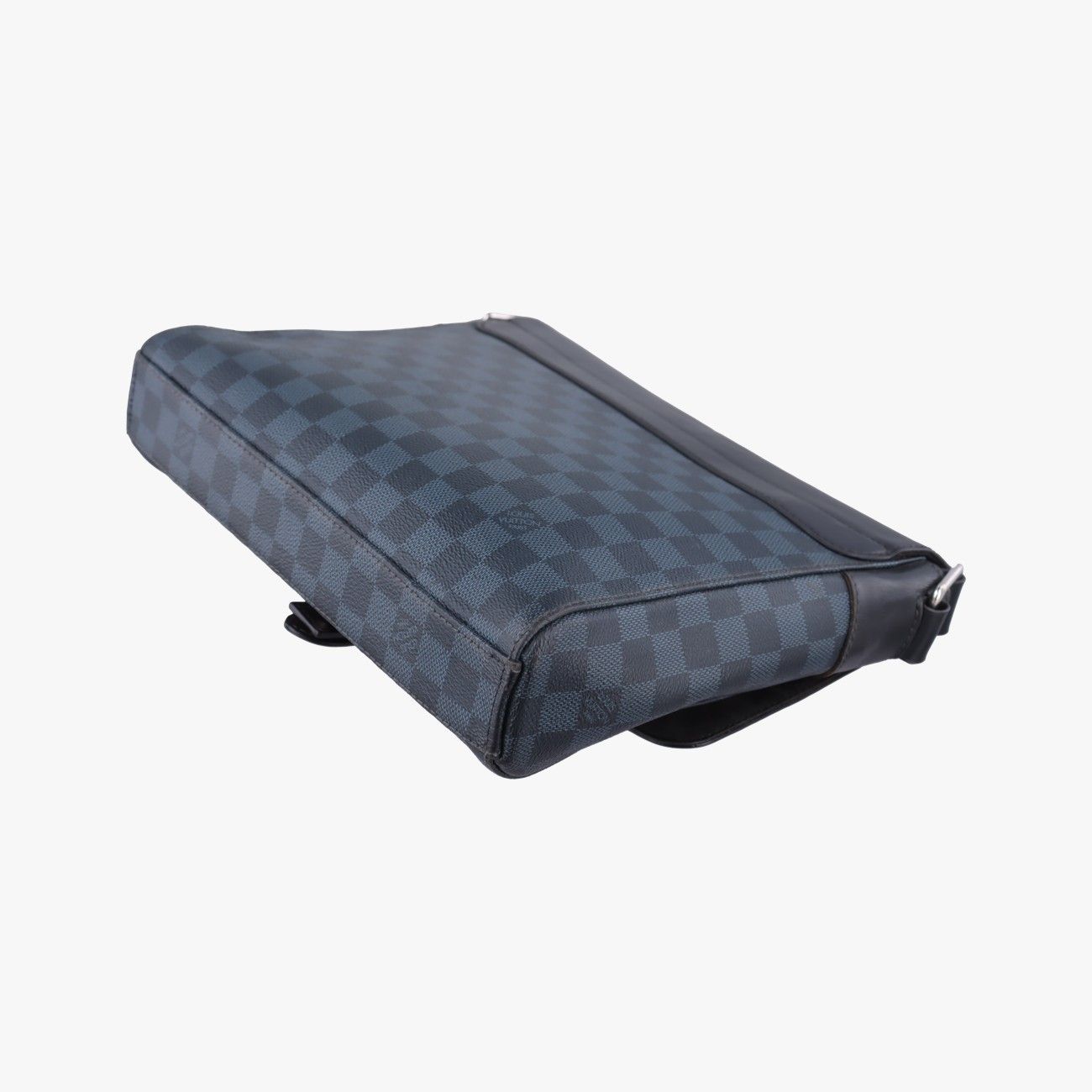 Louis Vuitton Newport Messenger PM Black Navy Damier Cobalt — view 6