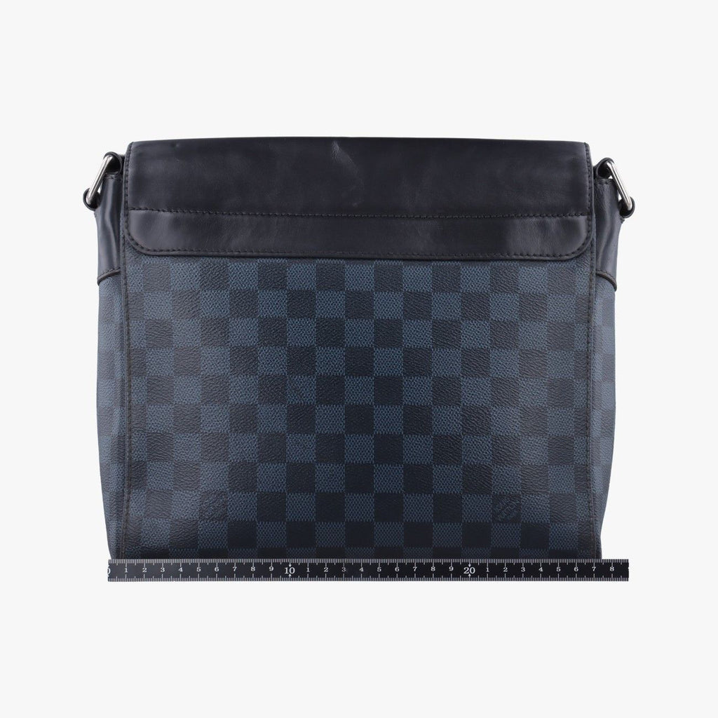 Louis Vuitton Newport Messenger PM Black Navy Damier Cobalt — view 2