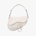 Dior Saddle White Nylon Leather Shoulder