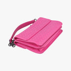 Bottega Veneta Intrecciato Olympia Pink Lambskin Shoulder — view 7