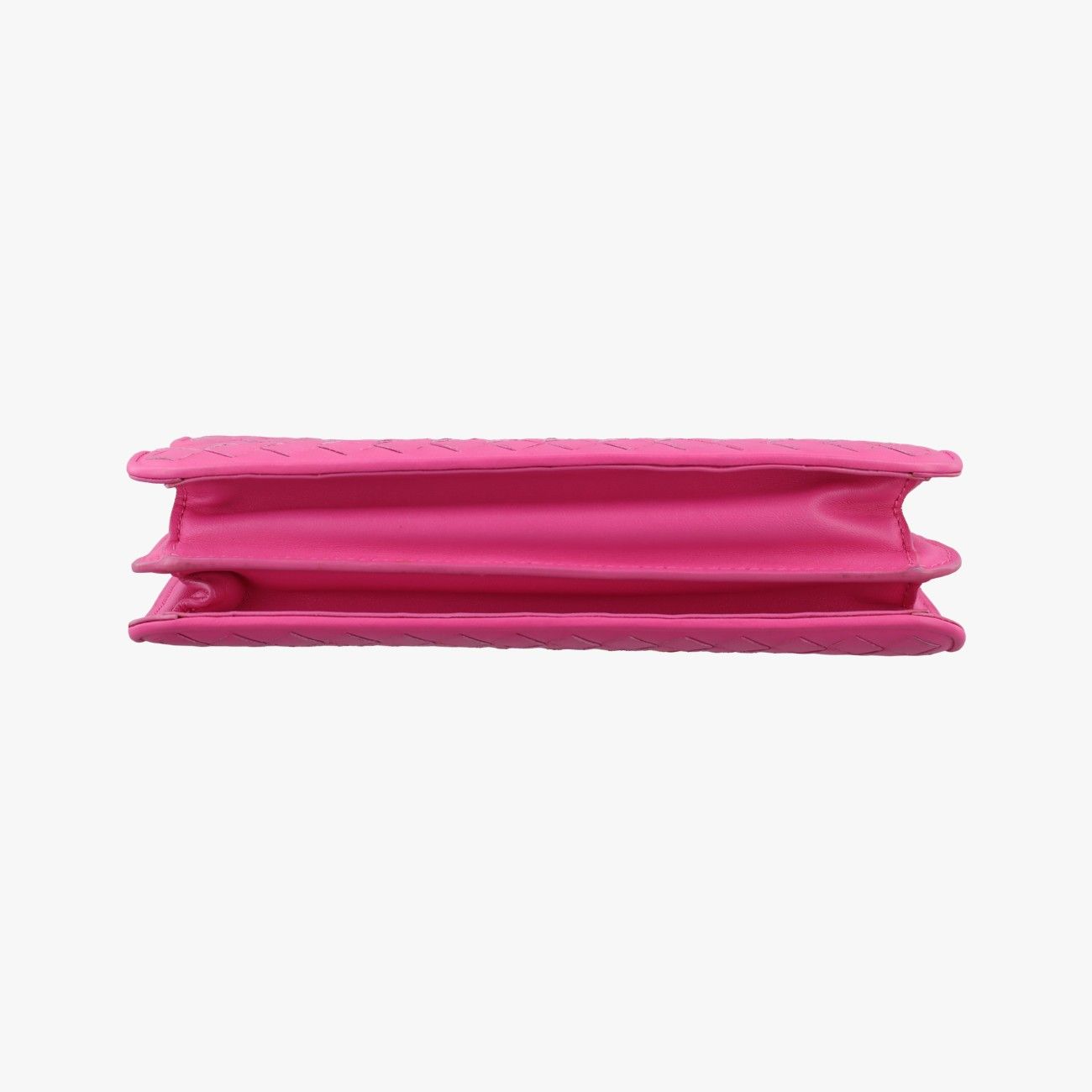 Bottega Veneta Intrecciato Olympia Pink Lambskin Shoulder — view 3