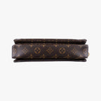 Louis Vuitton Pochette Metis MM Monogram Brown Canvas Handbag — view 3