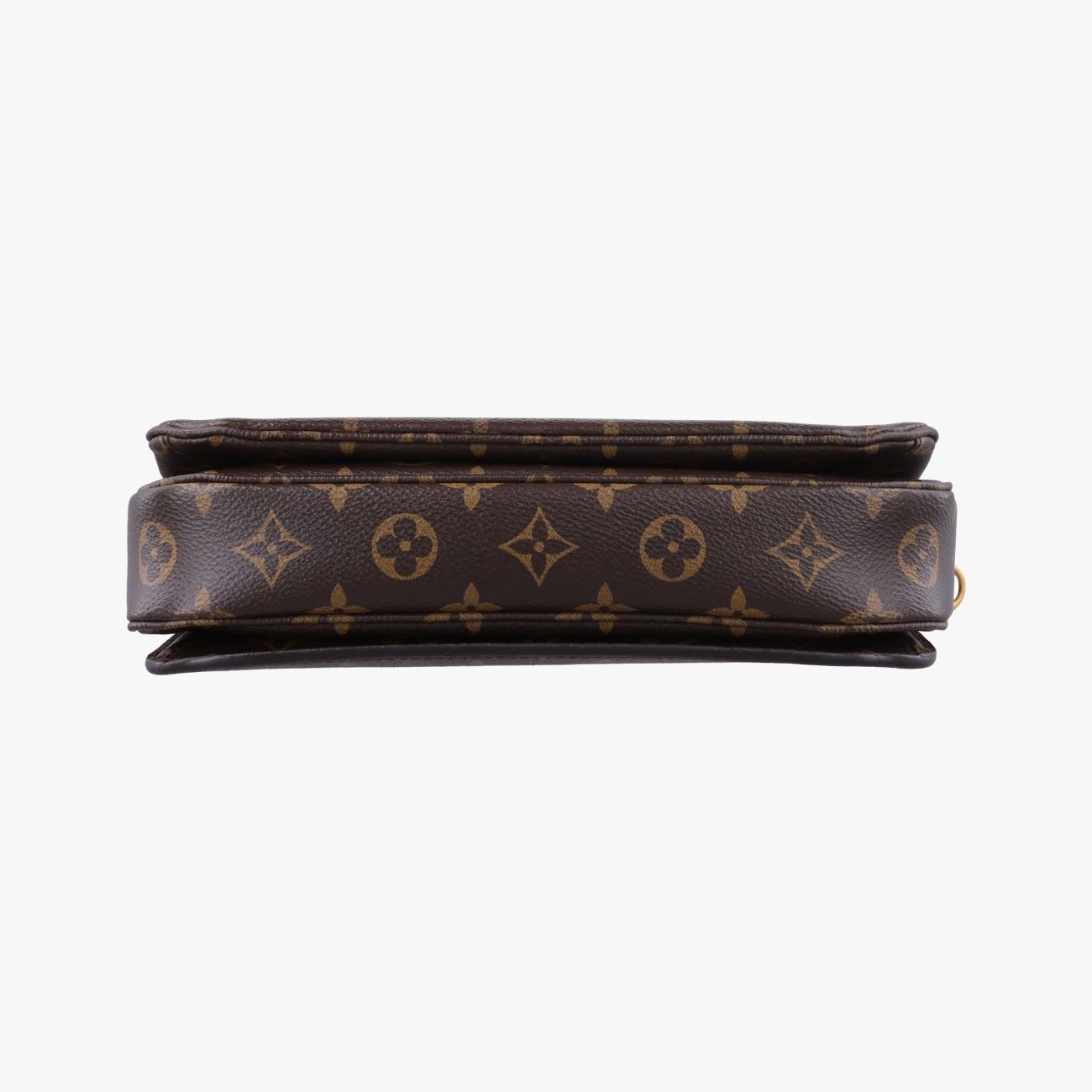 Louis Vuitton Pochette Metis MM Monogram Brown Canvas Handbag — view 3