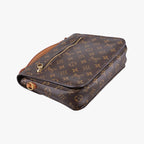 Louis Vuitton Pochette Metis MM Monogram Brown Canvas Handbag — view 7
