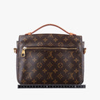 Louis Vuitton Pochette Metis MM Monogram Brown Canvas Handbag — view 2