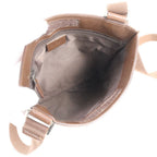 Gucci GG Canvas Leather Shoulder Bag Crossbody Messenger Brown — view 7