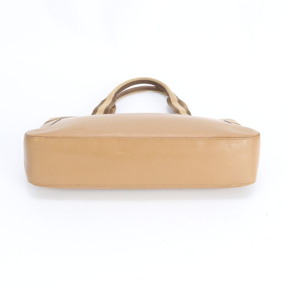 Gucci Sherry Line 002 Leather Tote Shoulder Handle Brown — view 6